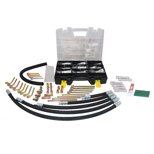 Ags Power Steering, Repair Kit, Master Kit, (Includes hoses, but not tool) PSRK-1A - main